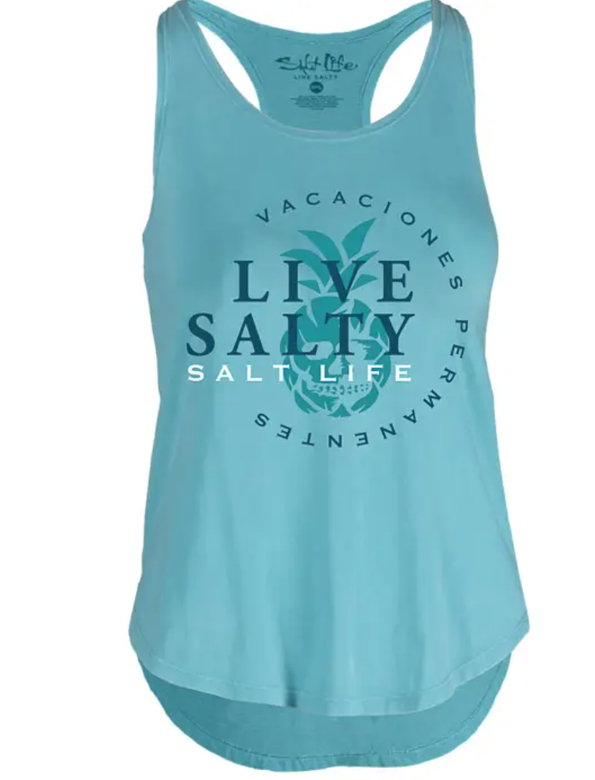 Salt Life: Gettin Bent SS Tee XL / Sky Blue