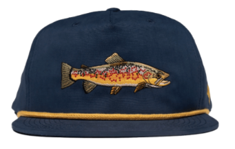 Duck Camp: Brown Trout Hat - Navy – Broad River Mercantile
